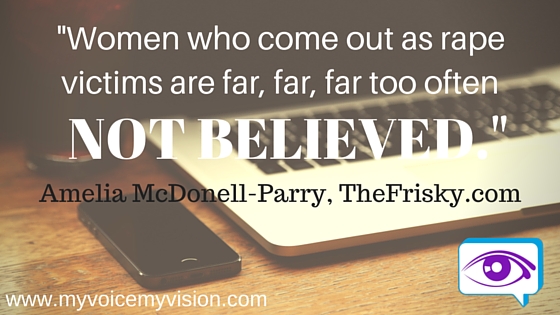 _Women who come out as rape victims are far, far, far too often